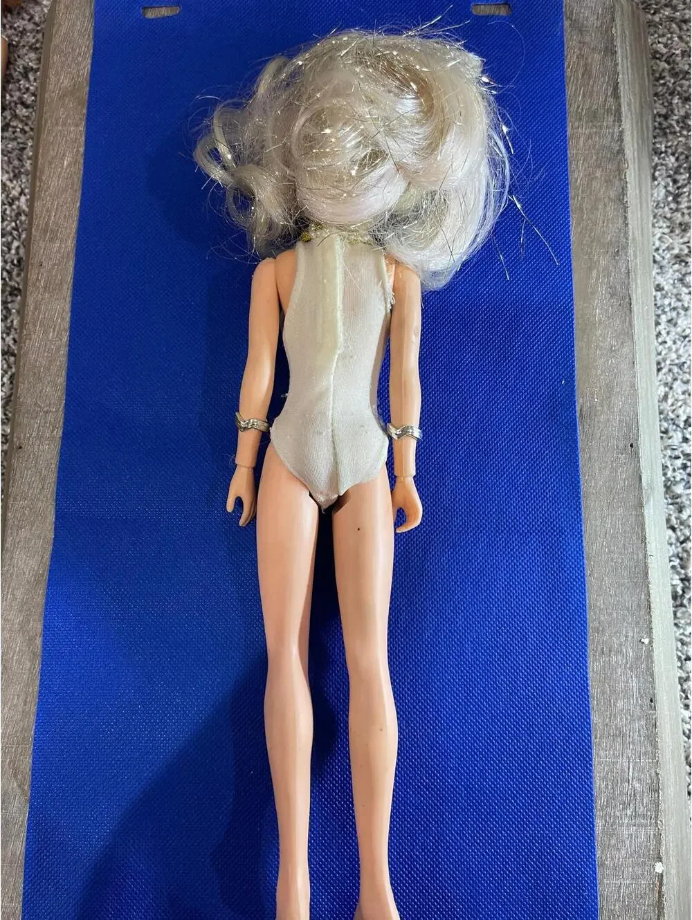 Vintage 1985 Hasbro Jem Doll: Glitter and Gold Jerrica, Collectible Toy